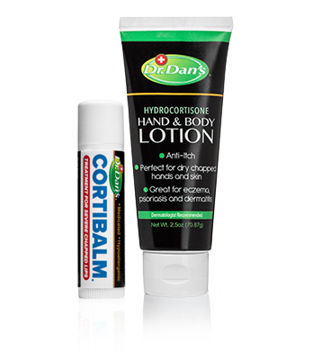 CortiBalm and Hand & body lotion as psoriasis treatment