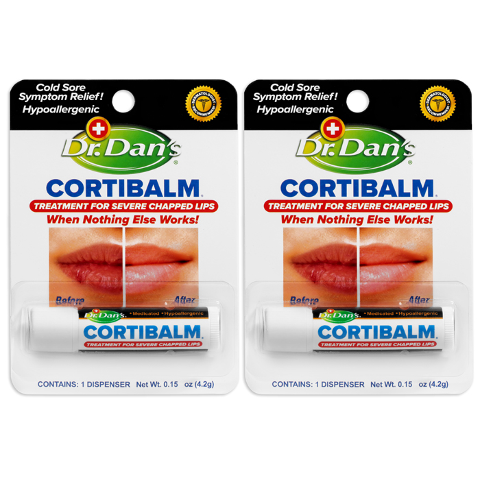 2 tubes of Dr. Dan's CortiBalm