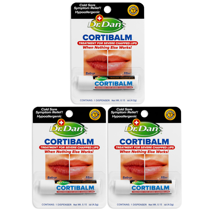 Dr. Dan’s CortiBalm – Tube 3-pack